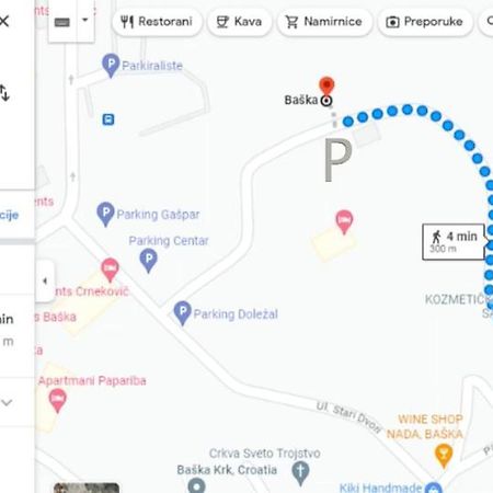 Apartment Caramella Baška Kültér fotó